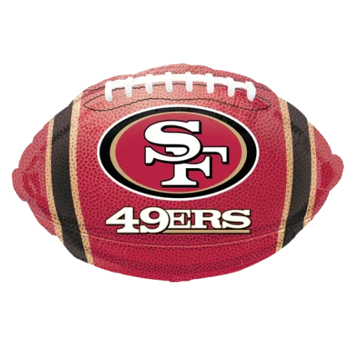 17" Anagram San Francisco 49ers NFL Football Foil Balloon | Buy 5 Or More Save 20%