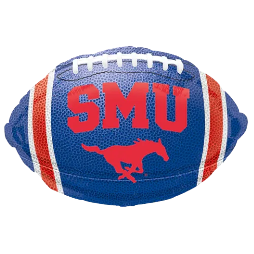 17" Anagram SMU Texas College Football Foil Balloon (Discontinued) | Buy 5 Or More Save 20%