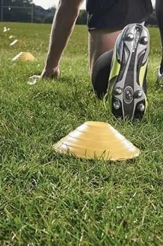 50 Durable Marker Cones & Carrier for Training