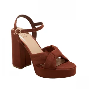 A New Day Womens Riah Platform Heels with Memory Foam Insole 88075194 Brown 9M