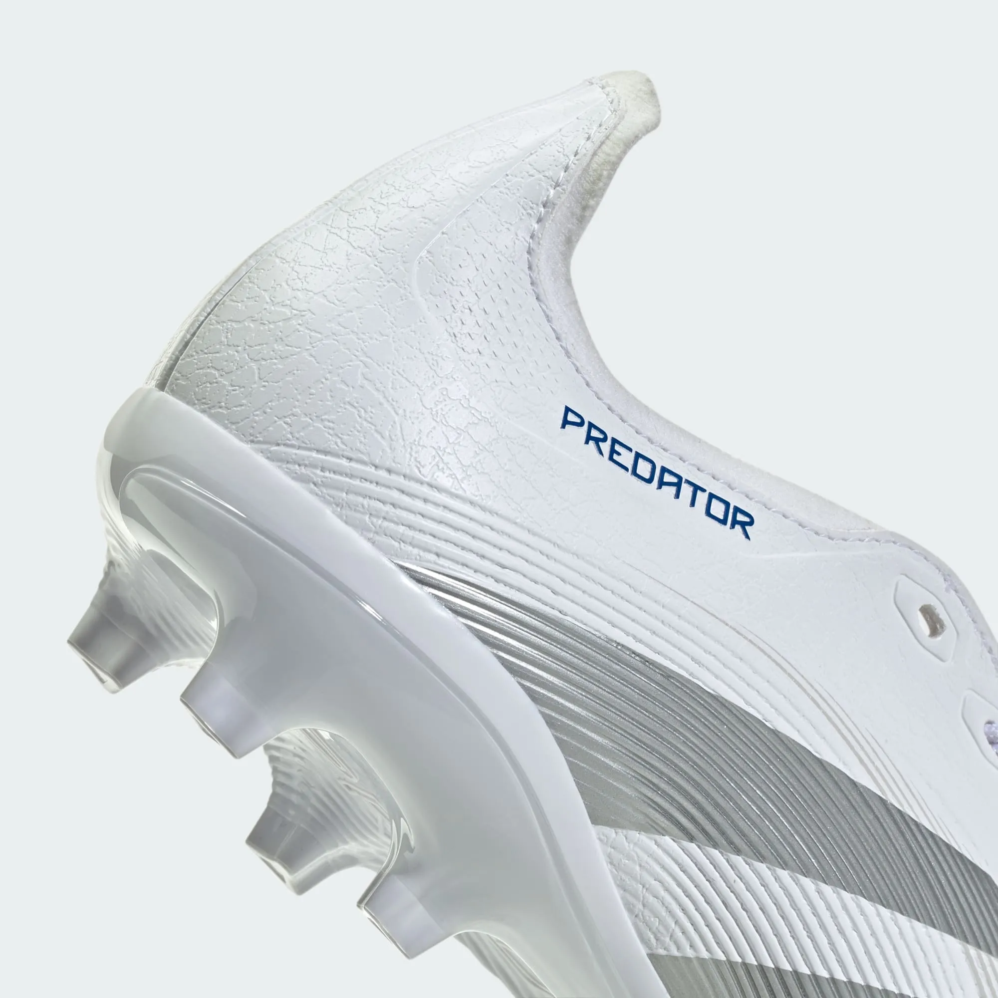 ADIDAS MEN'S PREDATOR LEAGUE FOLD WHITE/SILVER FOOTBALL BOOTS