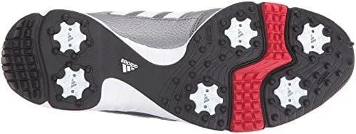 adidas Men's Tech Response Golf Shoe, Iron Metallic/White, 10.5 M US
