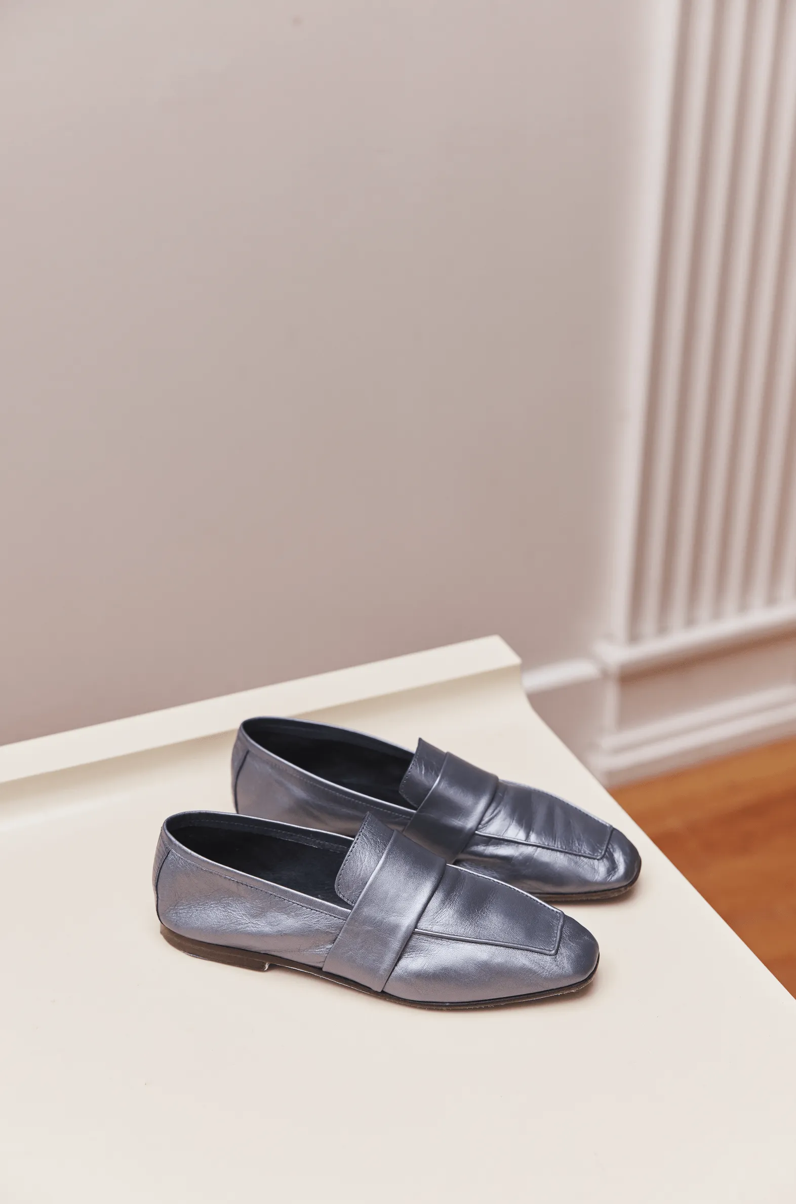 Art. 06 Loafer in Nappa Gunmetal
