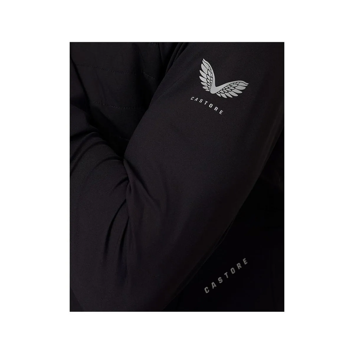 Castore Hybrid Quarter Zip Black
