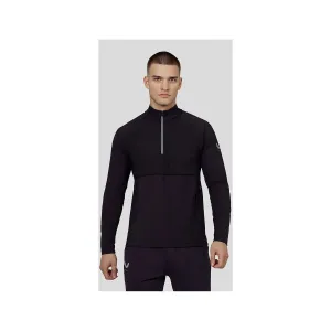 Castore Hybrid Quarter Zip Black