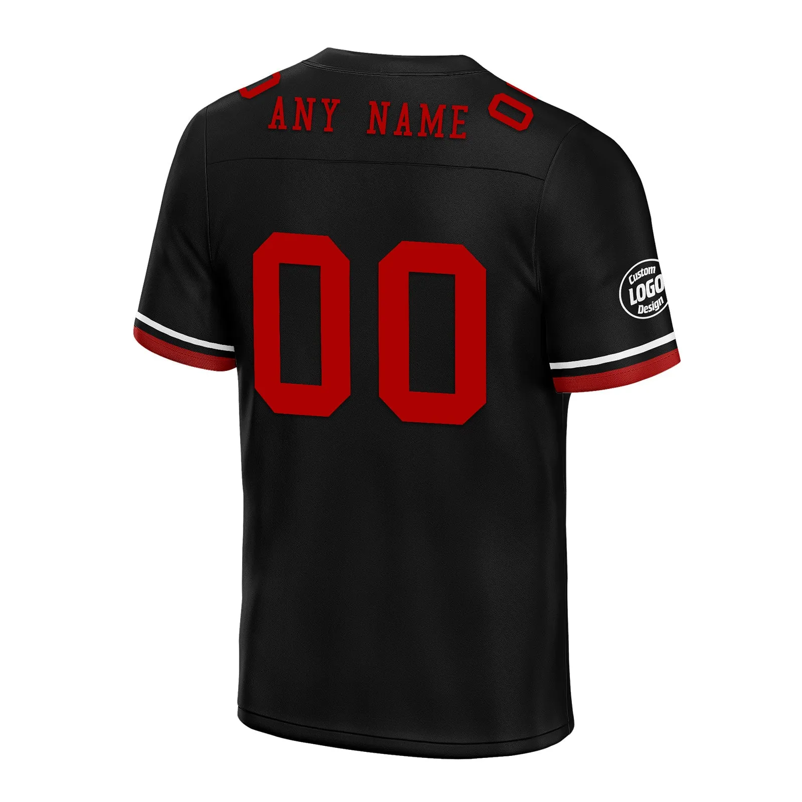 Custom Black Arizona Personalized Authentic Football Jersey FBJ02-D020263-1