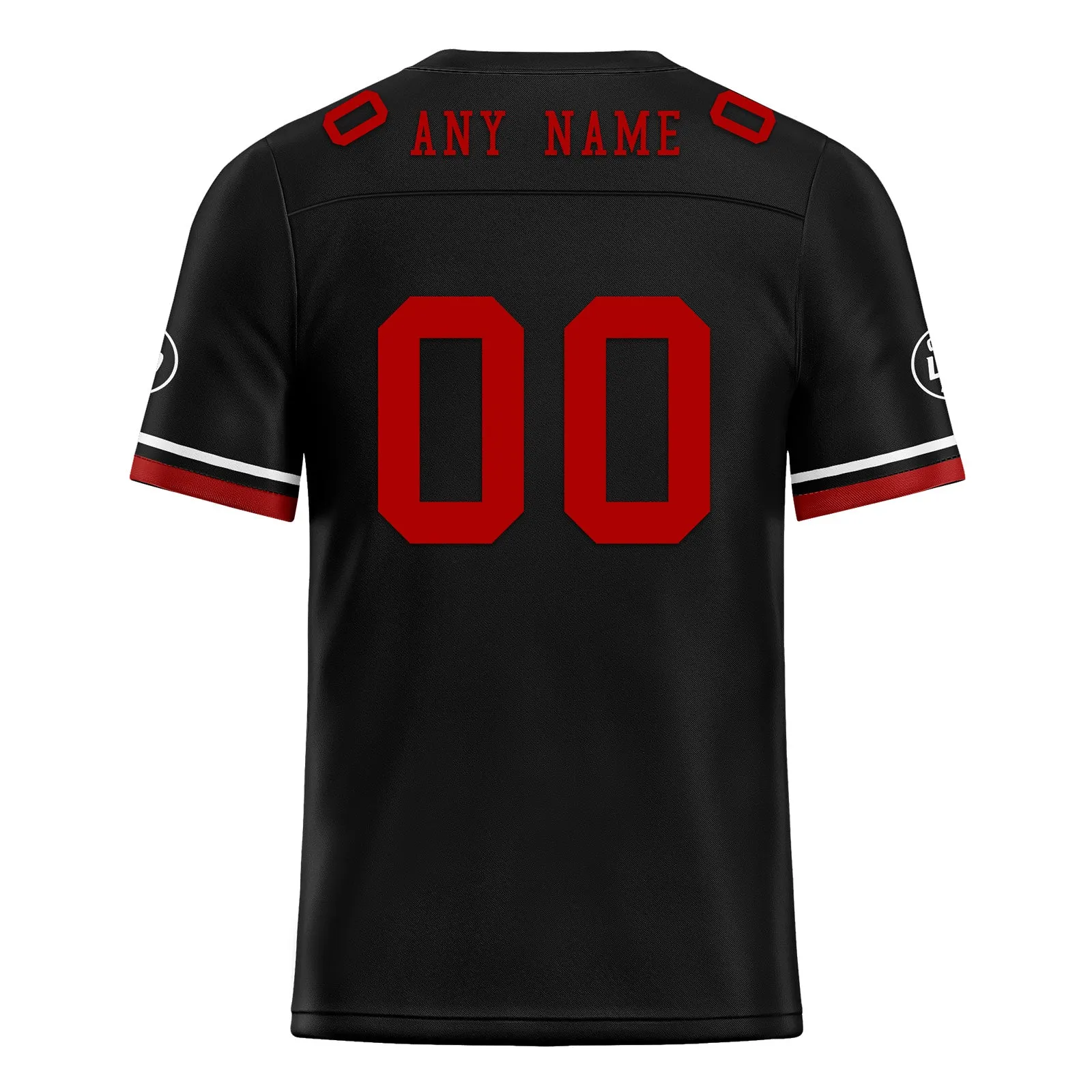 Custom Black Arizona Personalized Authentic Football Jersey FBJ02-D020263-1