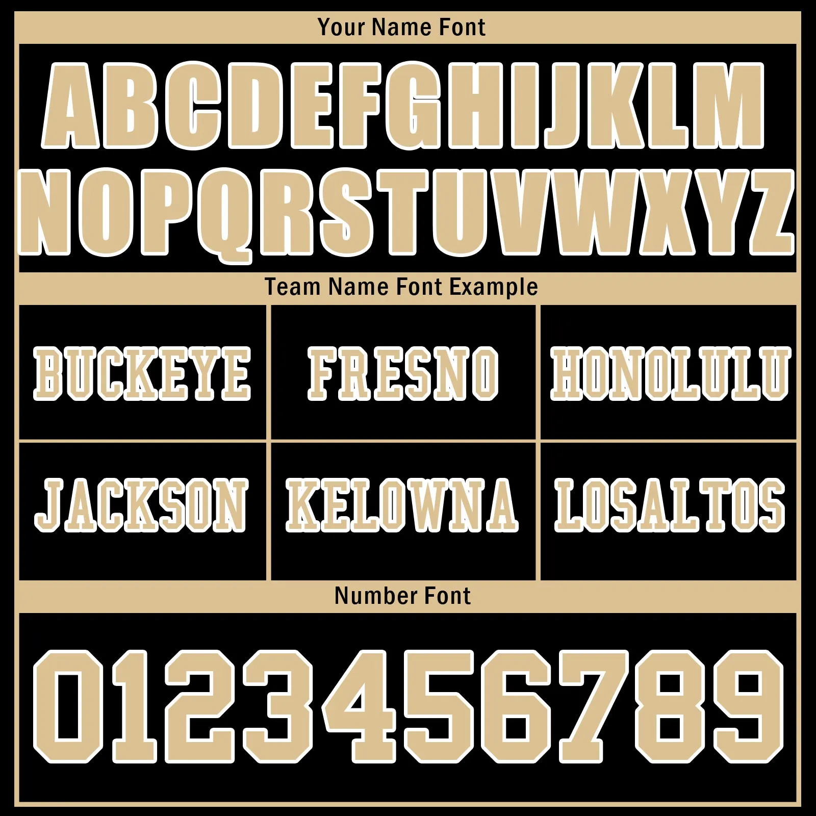 Custom Black Beige New Orleans Personalized Authentic Football Jersey FBJ02-D020256-10
