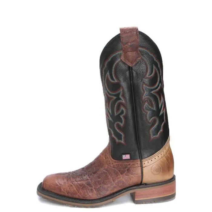 DOUBLE-H MEN'S 12 INCH DOMESTIC STOCKMEN WESTERN BOOT - DH4644