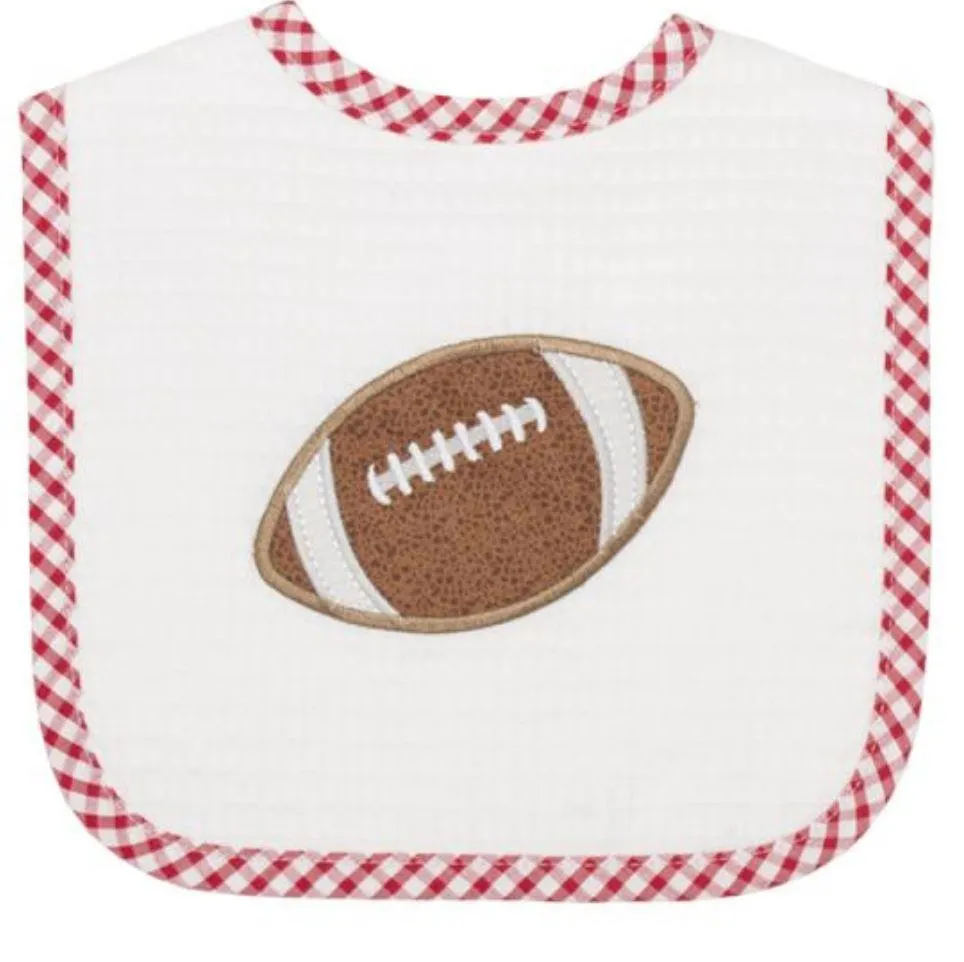 Feeding Bib - Football