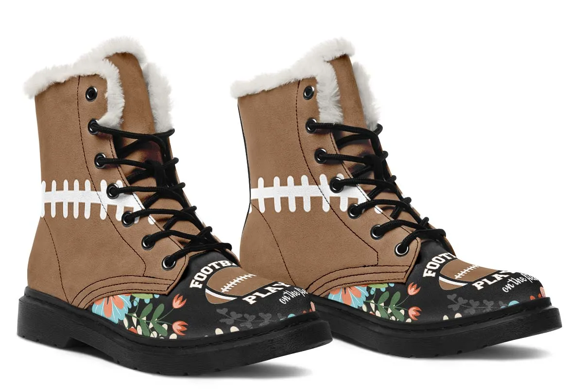 Football Mom Winter Boots