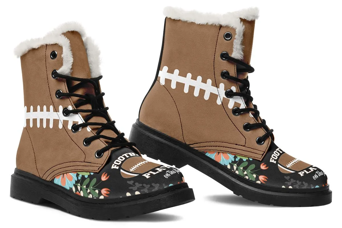 Football Mom Winter Boots