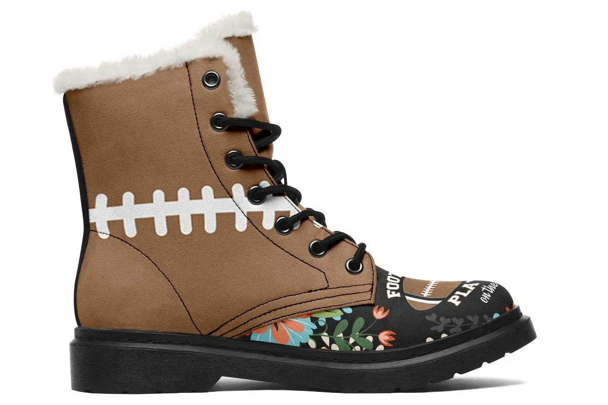 Football Mom Winter Boots