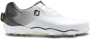 FootJoy Men's D.N.A. Helix Boa-Previous Season Style Golf Shoes White 12 M Black, US
