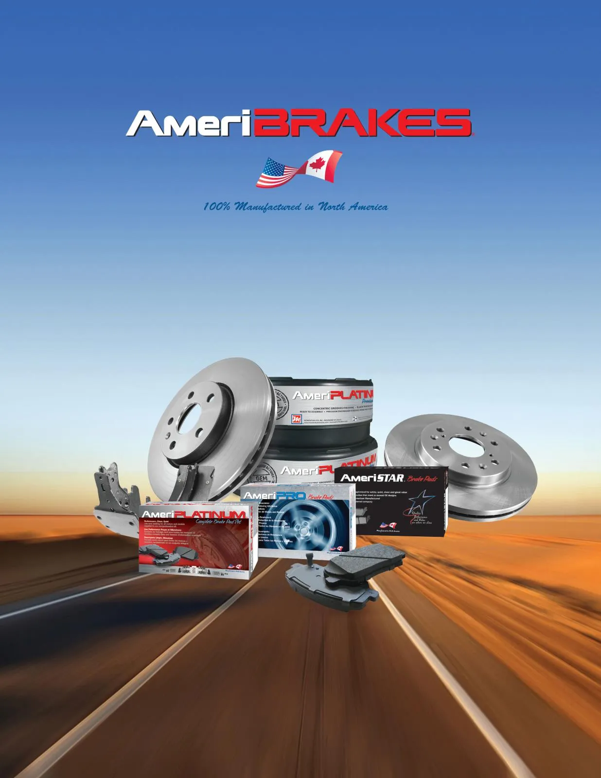 Improved Performance Disc Brake Rotors Pads Shoes for GM Trailblazer 06-09 4.2L