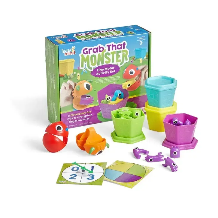 Learning Resources Grab That Monster Fine Motor Activity Set