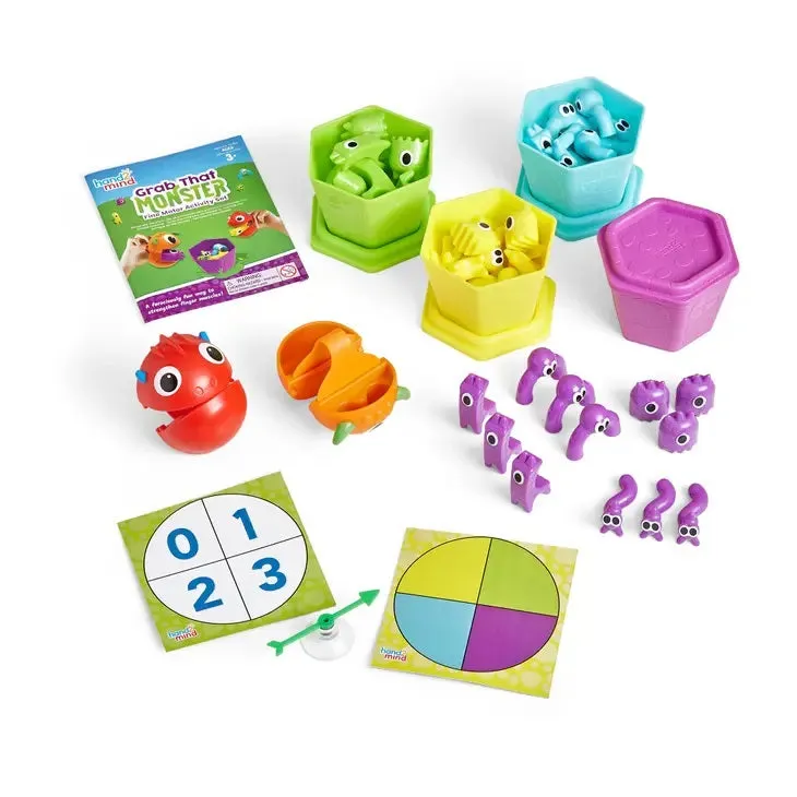 Learning Resources Grab That Monster Fine Motor Activity Set