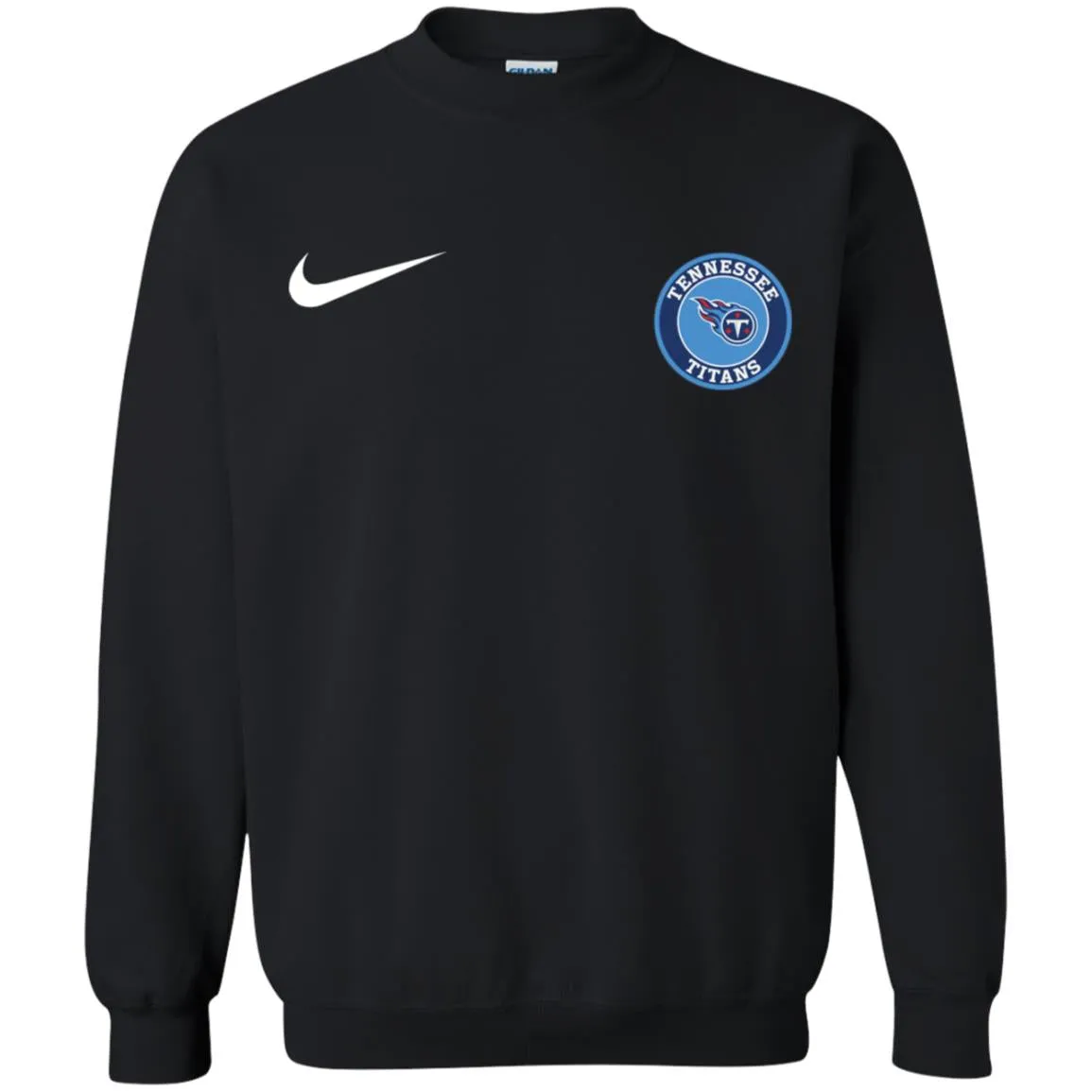 Nike Tennessee Titans Nfl Football Unisex Crewneck Pullover Sweatshirt