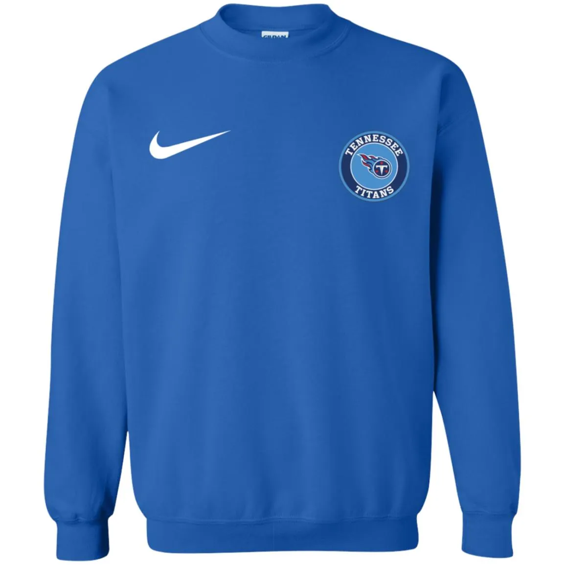 Nike Tennessee Titans Nfl Football Unisex Crewneck Pullover Sweatshirt