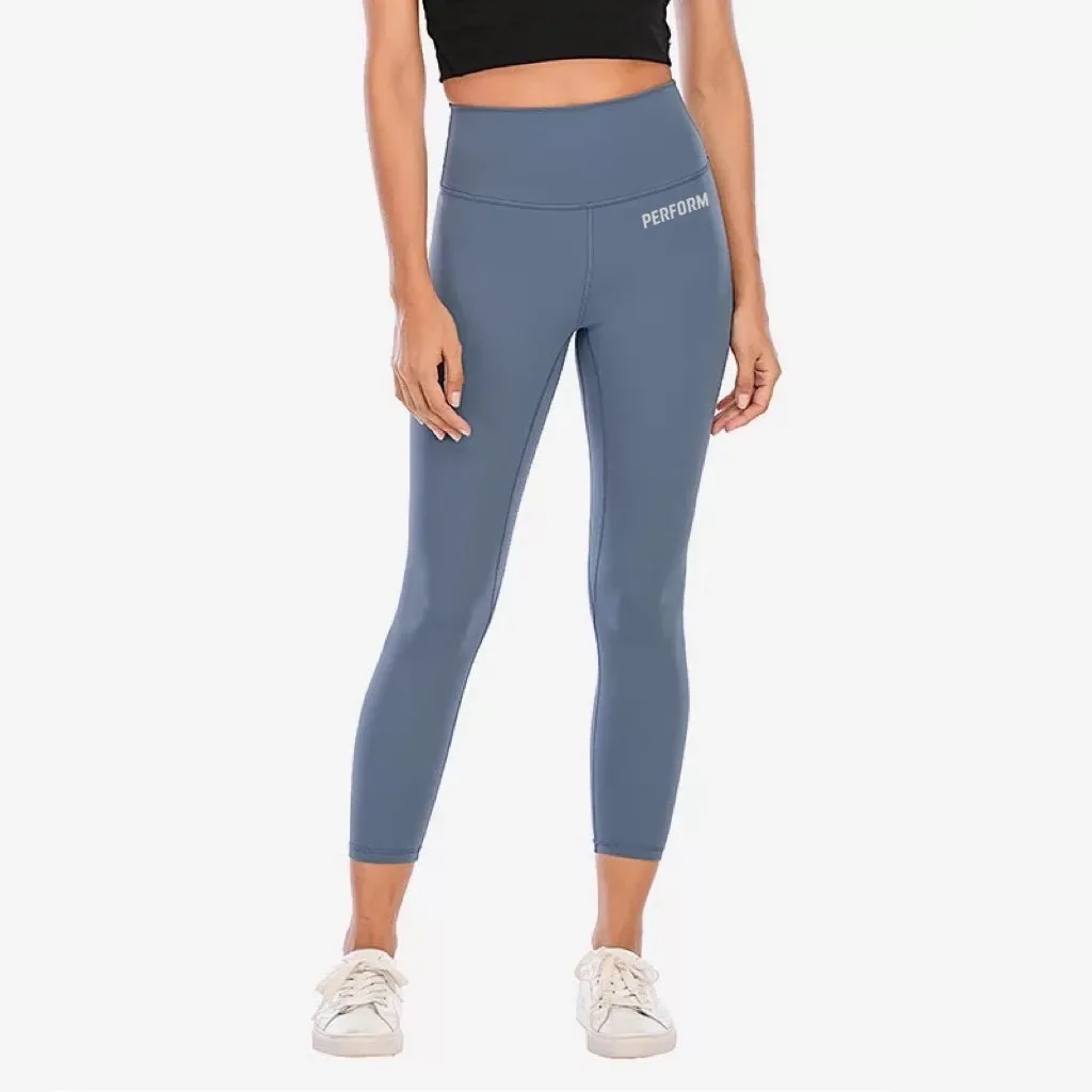 PERFORMANCE LEGGINGS - BLUE GREY