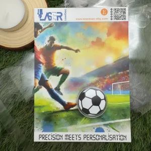 Personalised Football Coin Custom Token with Name and Number in Coin Capsule Football keepsake with Soccer Card