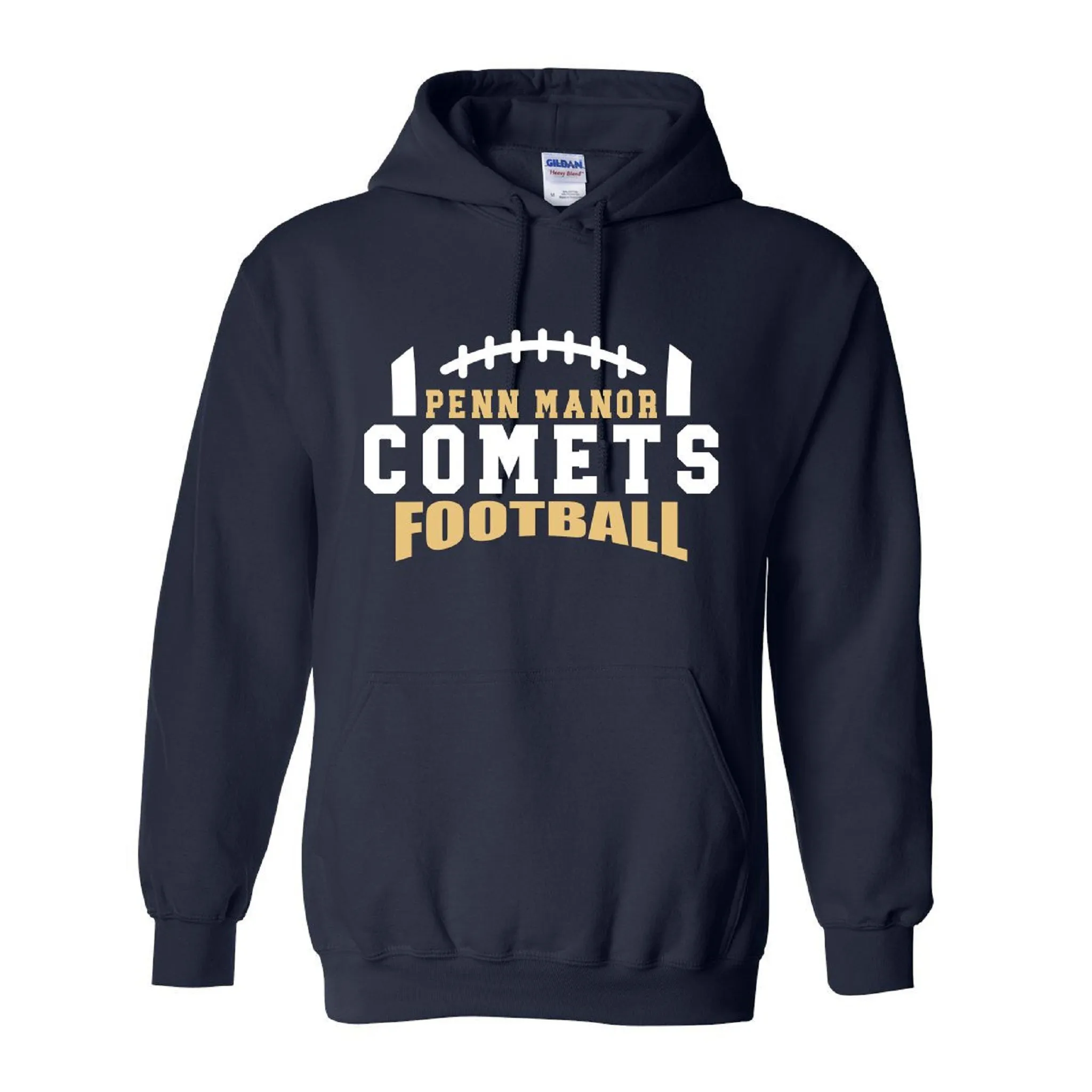 PMJC Printed Football Hoodie CC