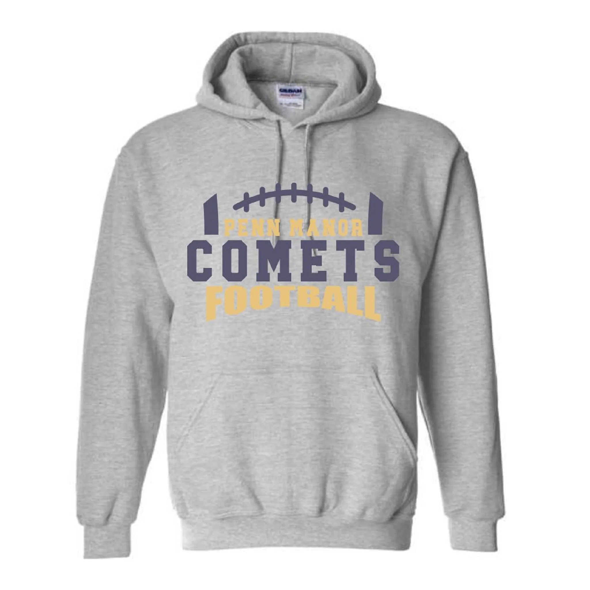 PMJC Printed Football Hoodie CC