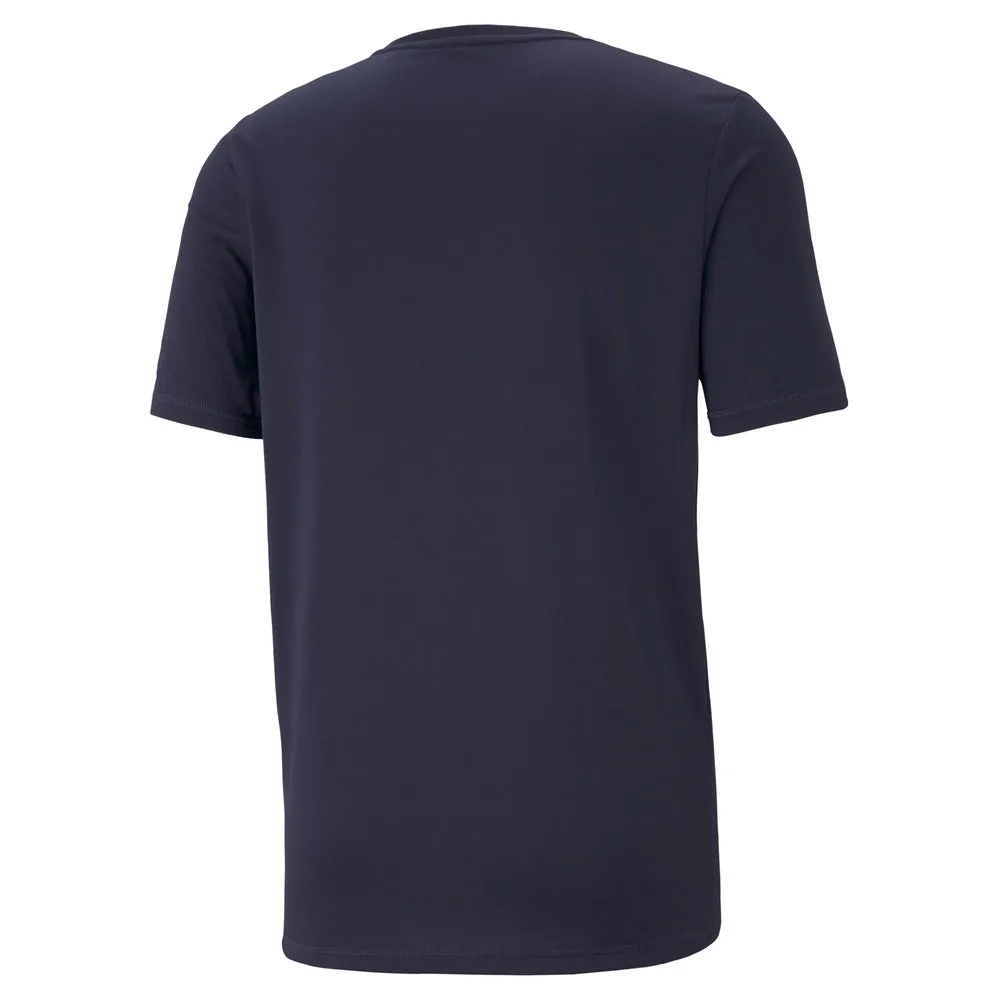 PUMA ACTIVE BIG LOGO MEN'S TEE NAVY