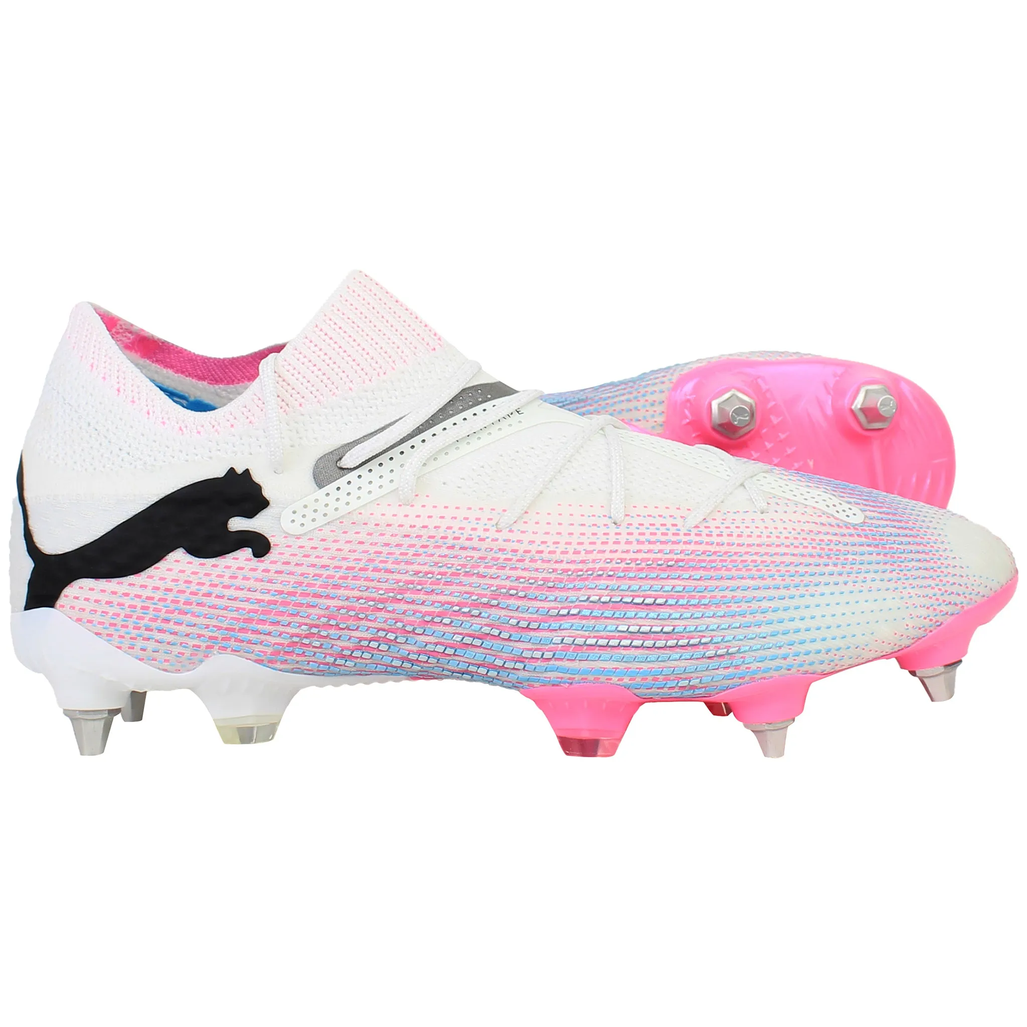 Puma Future 7 Ultimate MxSG Mens White Football Boots