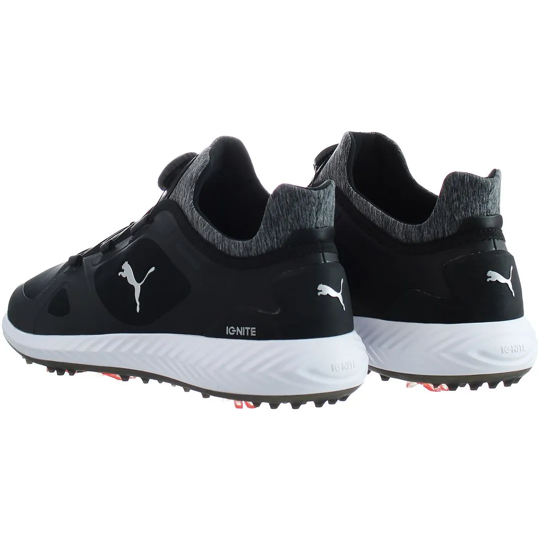 Puma Ignite PWRadapt Mens Black Golf Shoes