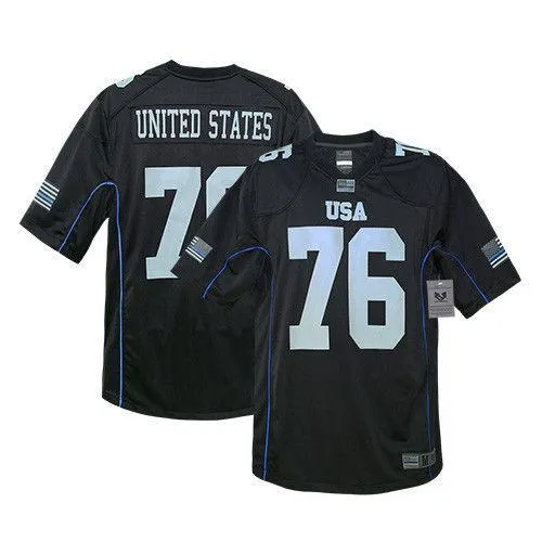 Rapid Dominance Sports Practice Graphic USA Football Jersey