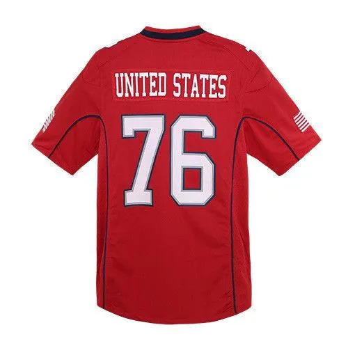 Rapid Dominance Sports Practice Graphic USA Football Jersey