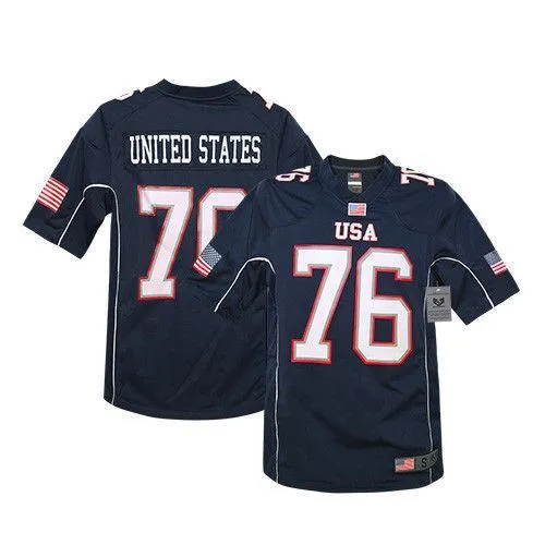 Rapid Dominance Sports Practice Graphic USA Football Jersey