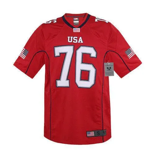 Rapid Dominance Sports Practice Graphic USA Football Jersey