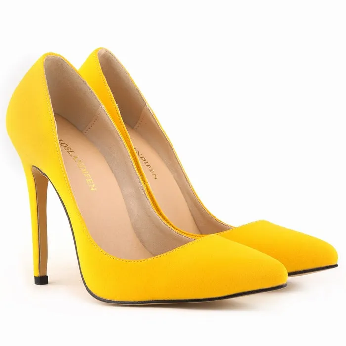 Seasonal Trendy and Sexy Low-Cut Pointed Wedding Shoes