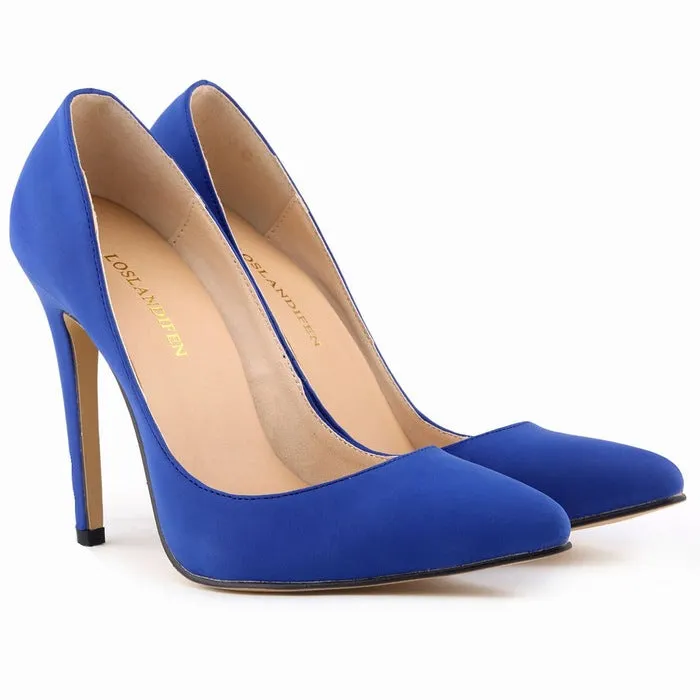 Seasonal Trendy and Sexy Low-Cut Pointed Wedding Shoes