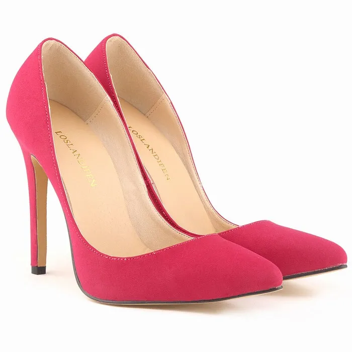 Seasonal Trendy and Sexy Low-Cut Pointed Wedding Shoes