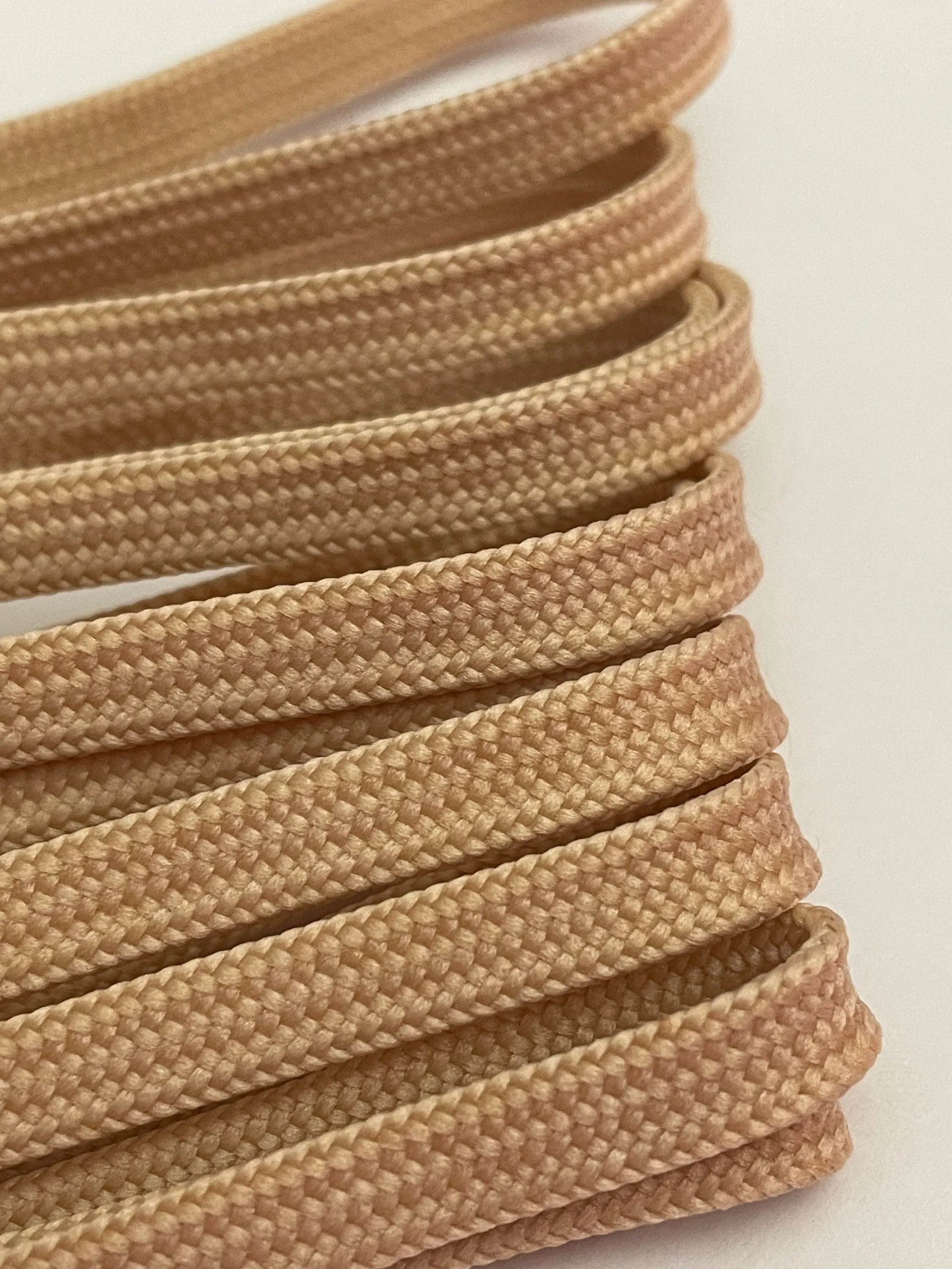 Tan 96 inch CORE Roller Skate Laces (Narrow 6mm)