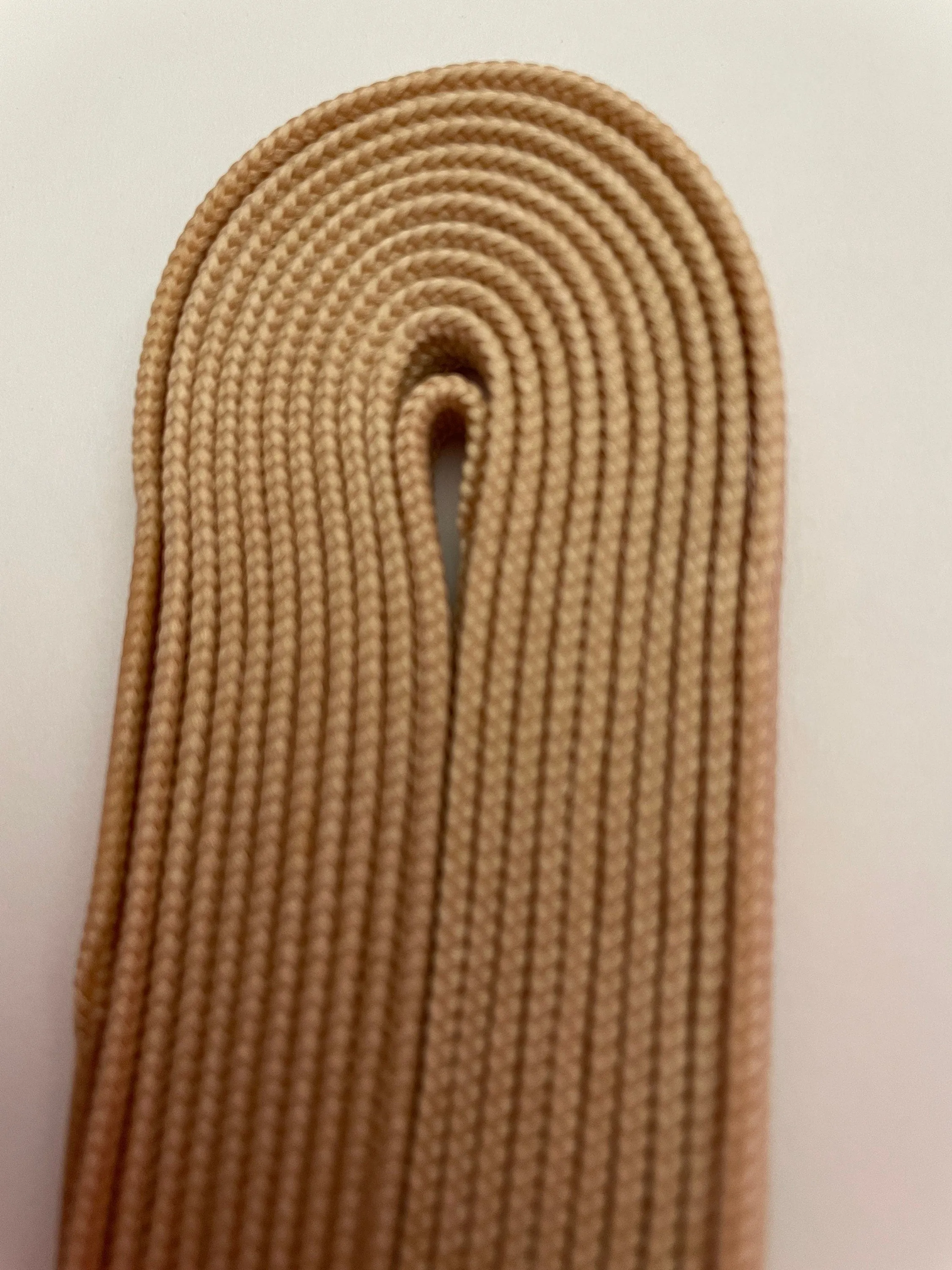 Tan 96 inch CORE Roller Skate Laces (Narrow 6mm)