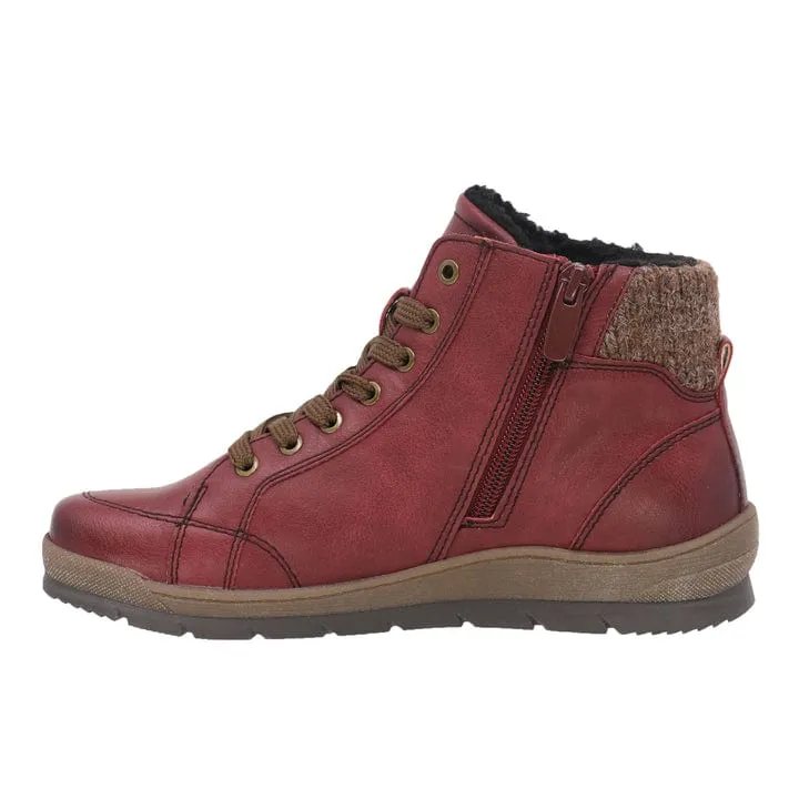 Taxi Women's Arianna-01T Boots- Red