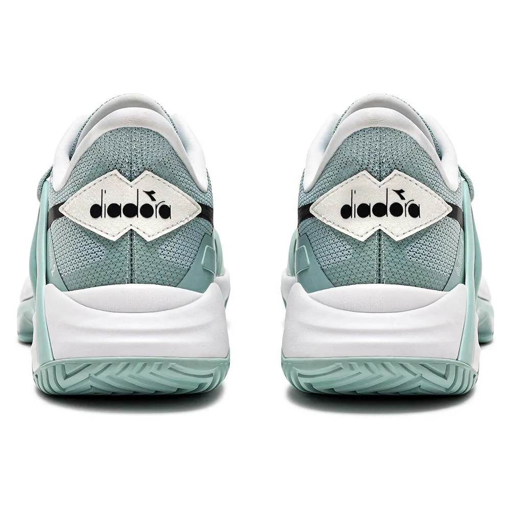 Women's B.Icon 2 AG Tennis Shoes Surf Spray and Black