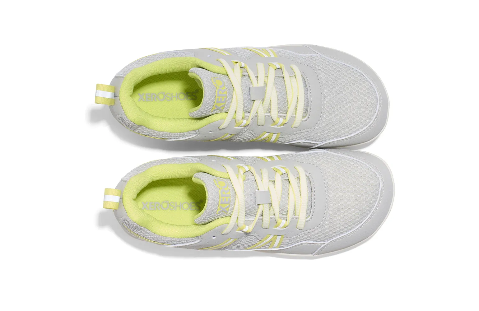 Xero Shoes Prio Youth - lunar rock / sunny lime